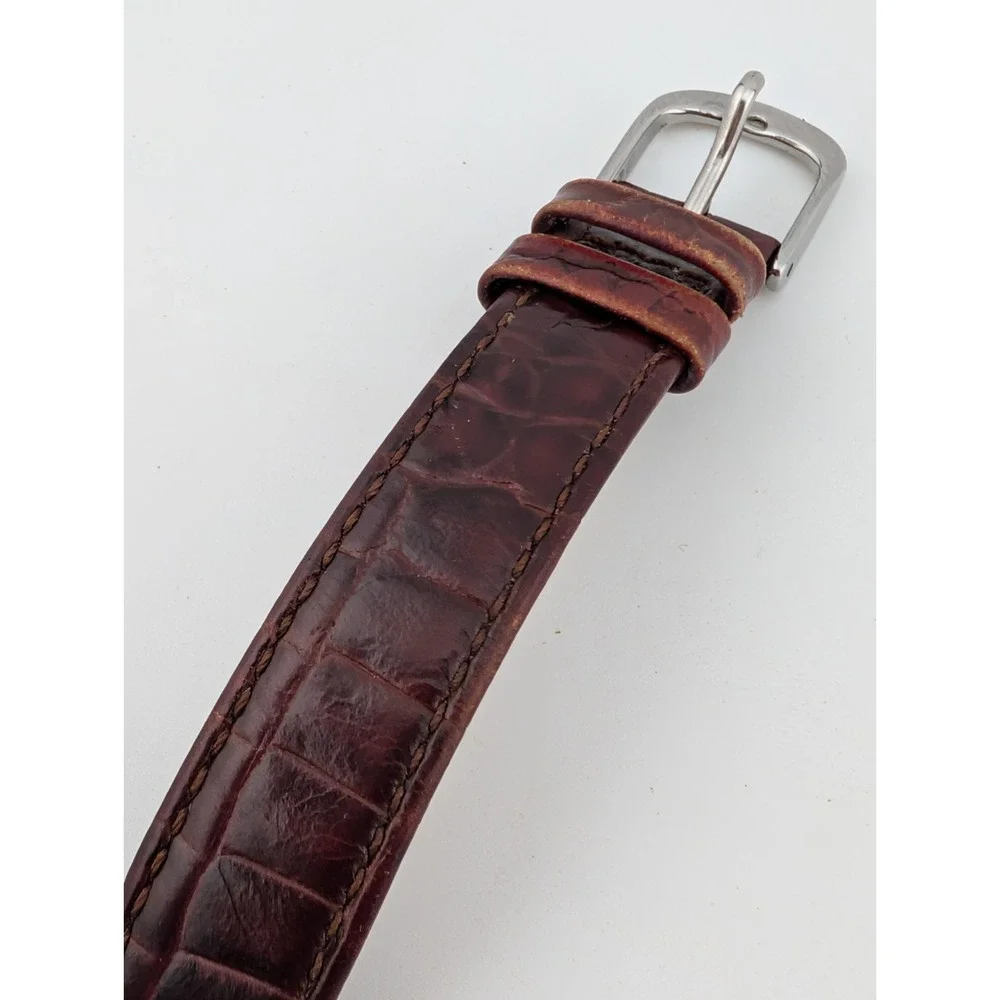 Dakota Moon‎ Glow Stingray Women's Watch 29mm Case Leather Band- New Battery